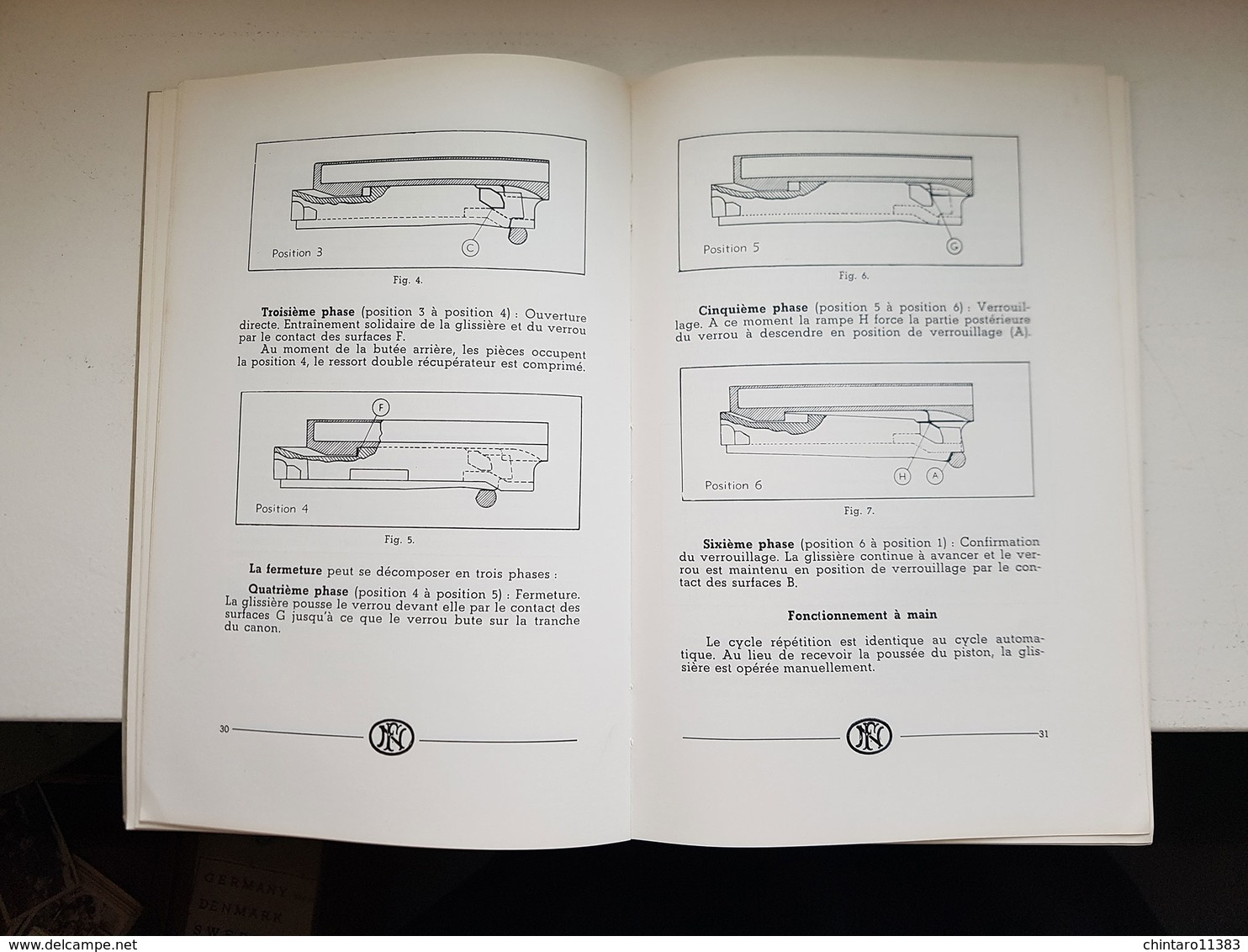Manuel Fusil Semi-Automatique D'Infanterie A1 - Fabrique Nationale D'Armes De Guerre (Liège - Belgique) - Documents
