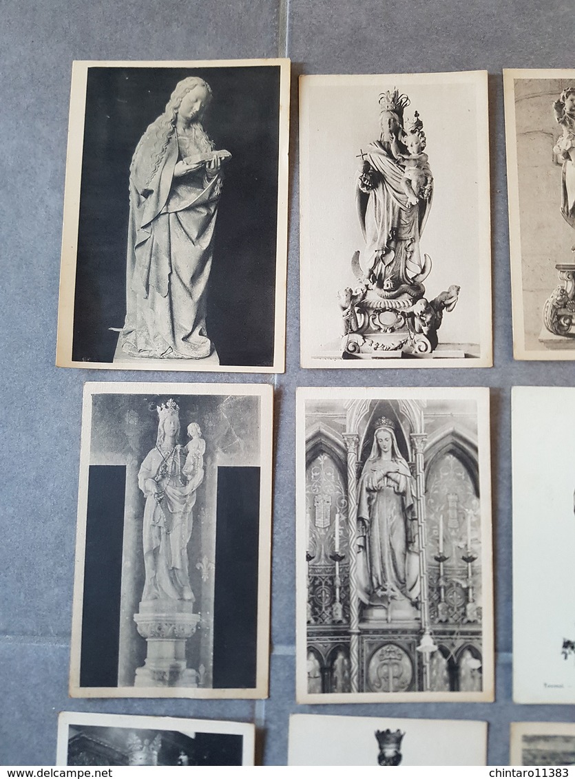 Lot 18 Cartes Postales Sur Les Statues Des Différentes églises De Tournai - Edition De La Maison Moers - Tournai