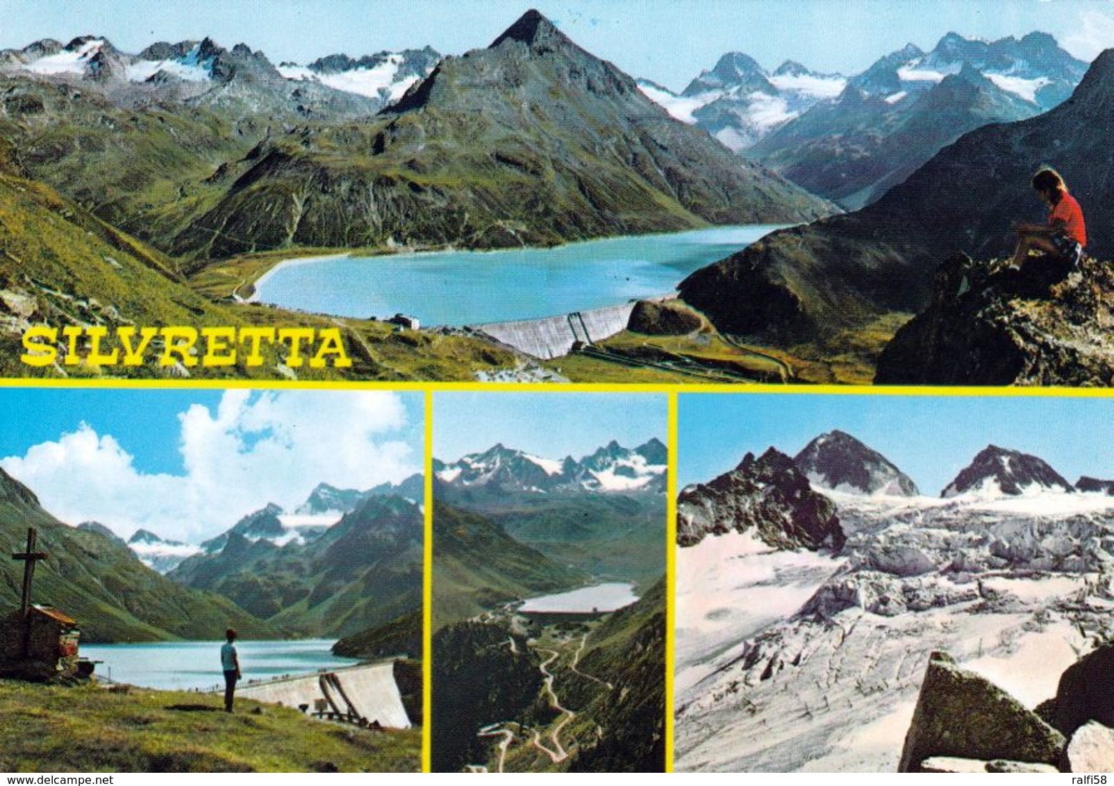 1 AK Österreich Vorarlberg * Ansichten Der Gebirgsgruppe Silvretta - Mehrbildkarte * - Sonstige & Ohne Zuordnung