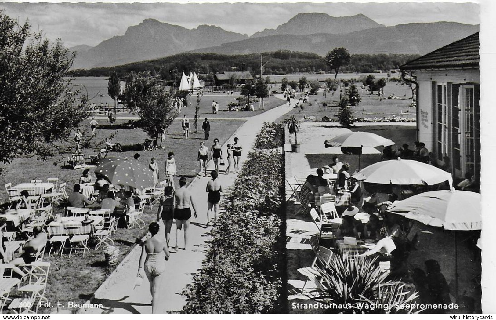 AK 0050  Waging - Strandkurhaus Und Strandpromenade / Verlag Baumann Um 1960 - Waging