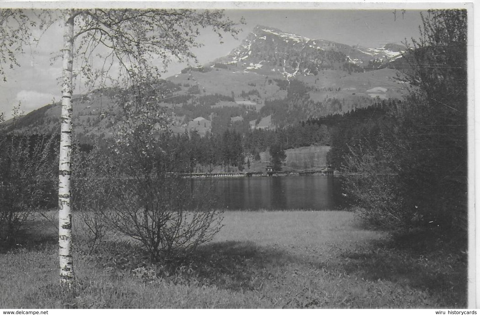 AK 0050  Kitzbühel - Schwarzsee Mit Horn / Foto Angerer Um 1927 - Kitzbühel