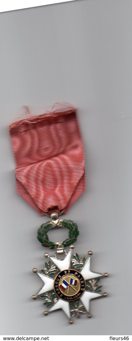 LEGION D'HONNEUR 3° REPUBLIQUE 1870 - Antes De 1871