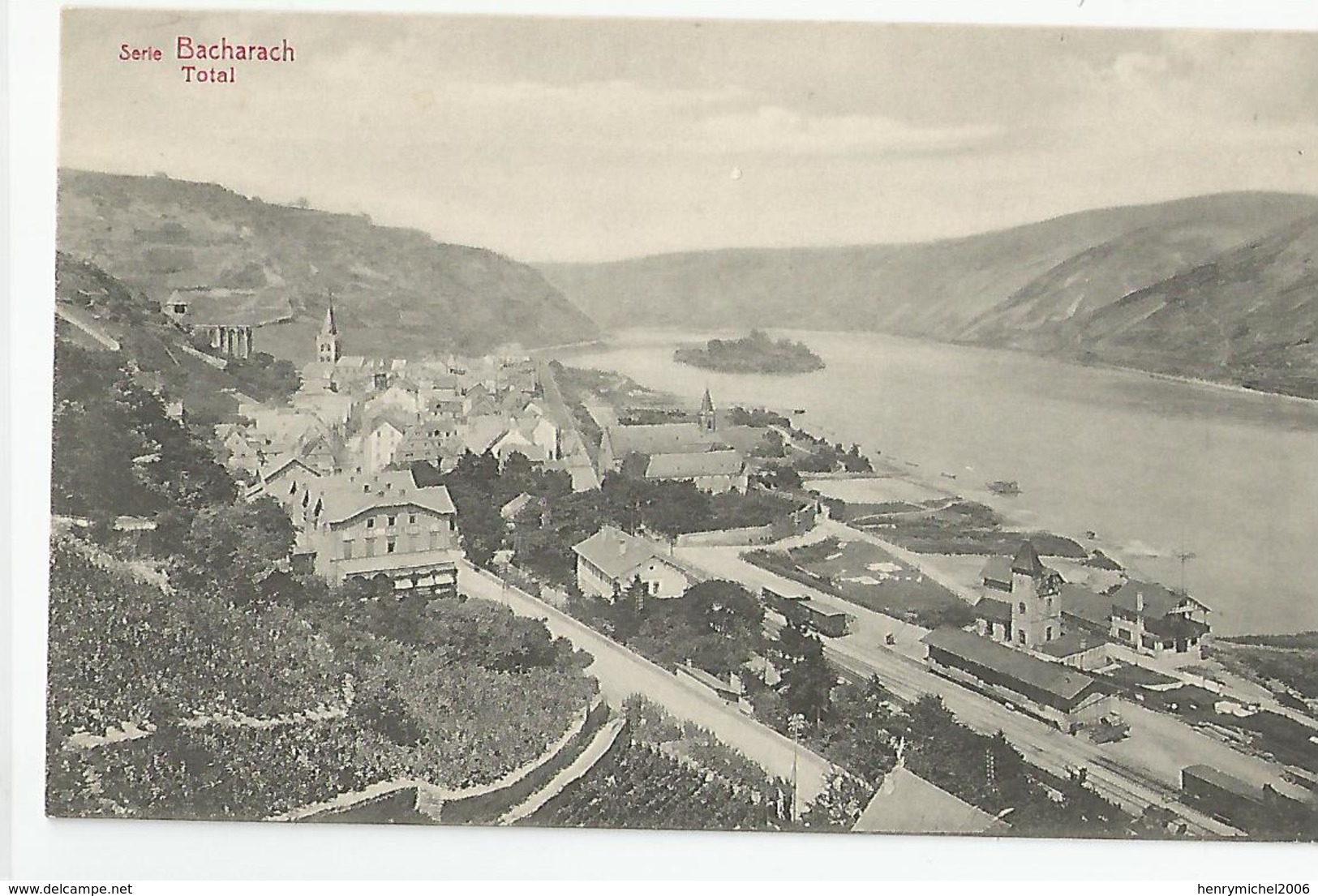 Allemagne Germany - Bacharach Total Ed Verlag Joh Ph Holl - Bacharach