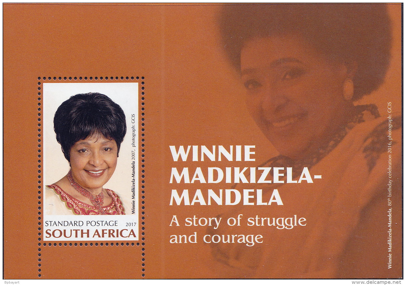 Winnie Mandela Bloc - Neufs