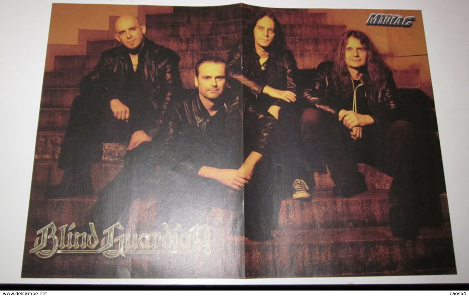 MINI DOPPIO POSTER HELLOWEEN - BLIND GUARDIAN - Plakate & Poster