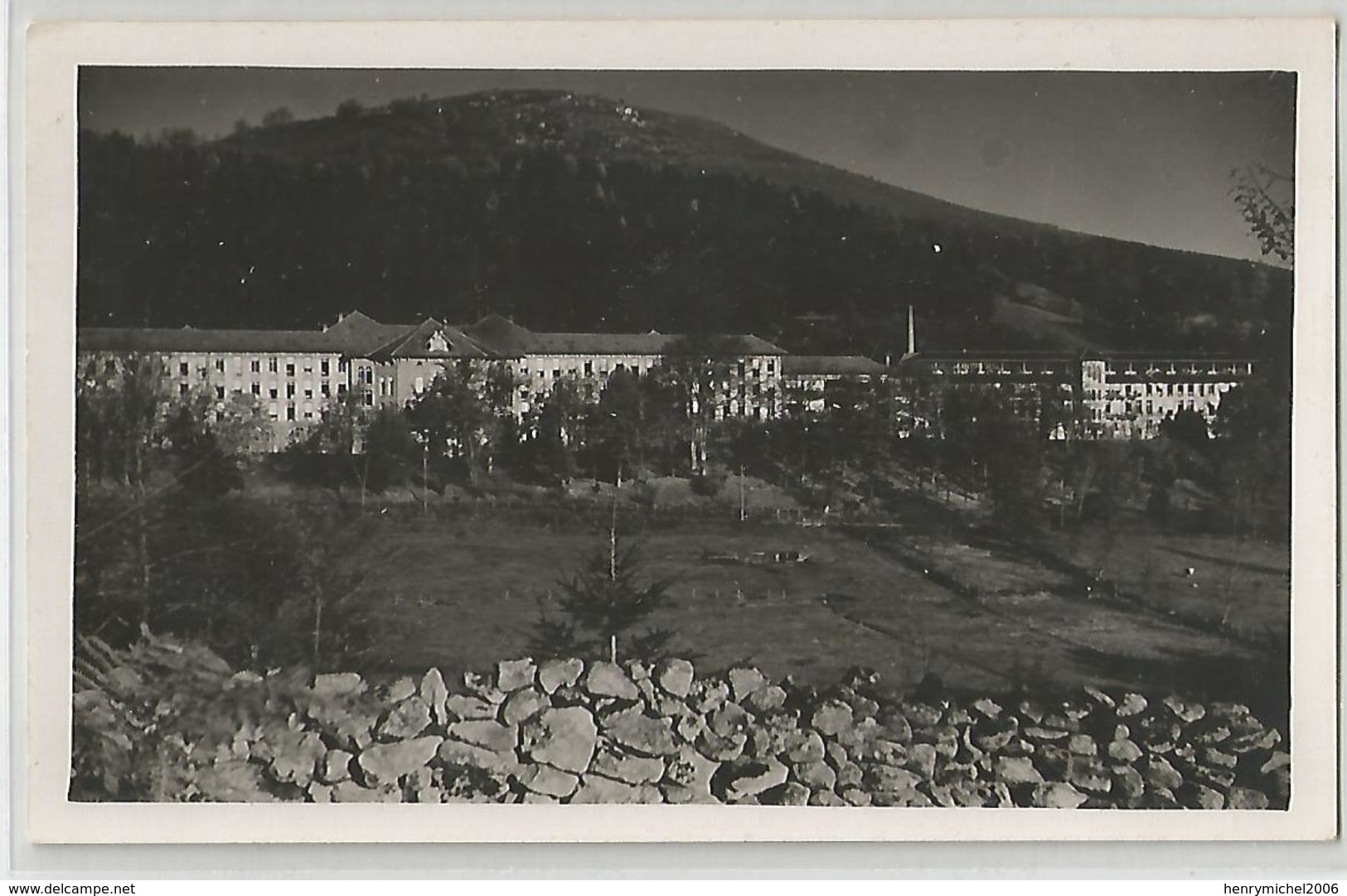 23 Creuse Ste Feyre Cachet Sanatorium Alfred Leune Mgen Carte Photo - Other & Unclassified