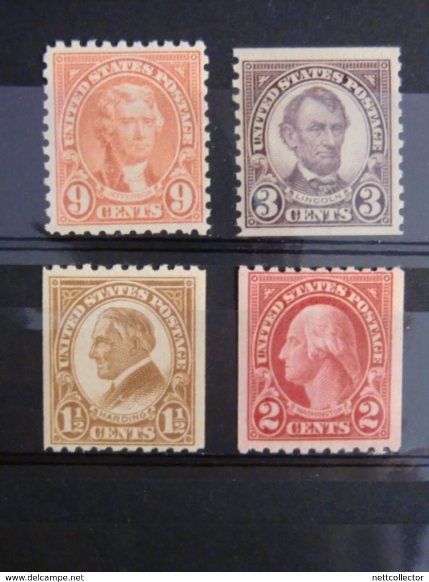 RARE COLLECTION ETATS UNIS D'AMERIQUE CLASSIQUES & SEMI MODERNES dont NOMBREUX NEUFS**