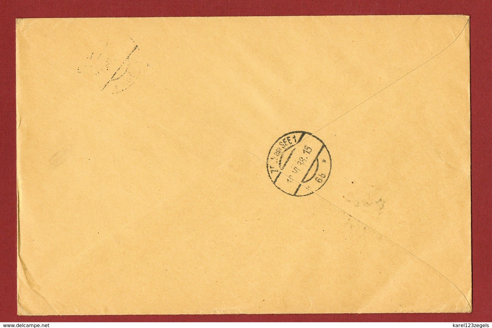 Postlagernd Nachporto Poste Restante   Ab 1/7/1930 : 10 Gr.  G F Brief 2 Scan - Briefe U. Dokumente