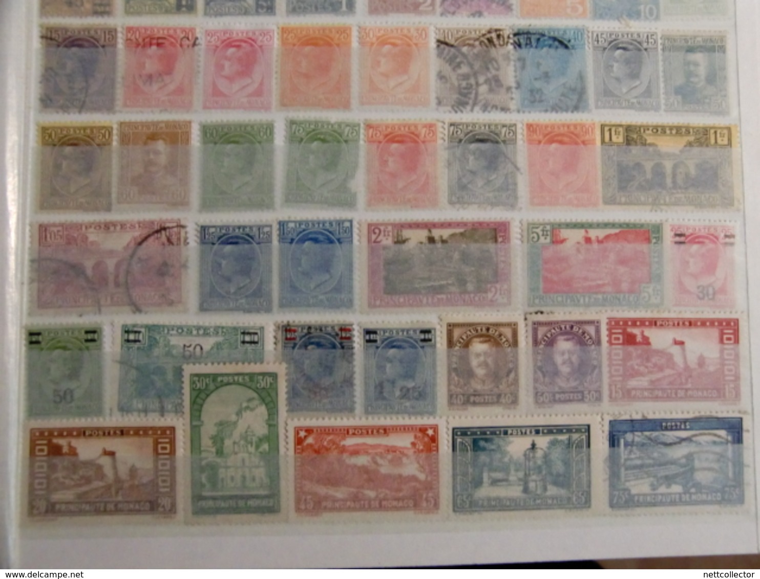 TB COLLECTION MONACO & ANDORRE TIMBRES ANCIENS / SEMI- MODERNES / MODERNES - Collections, Lots & Séries