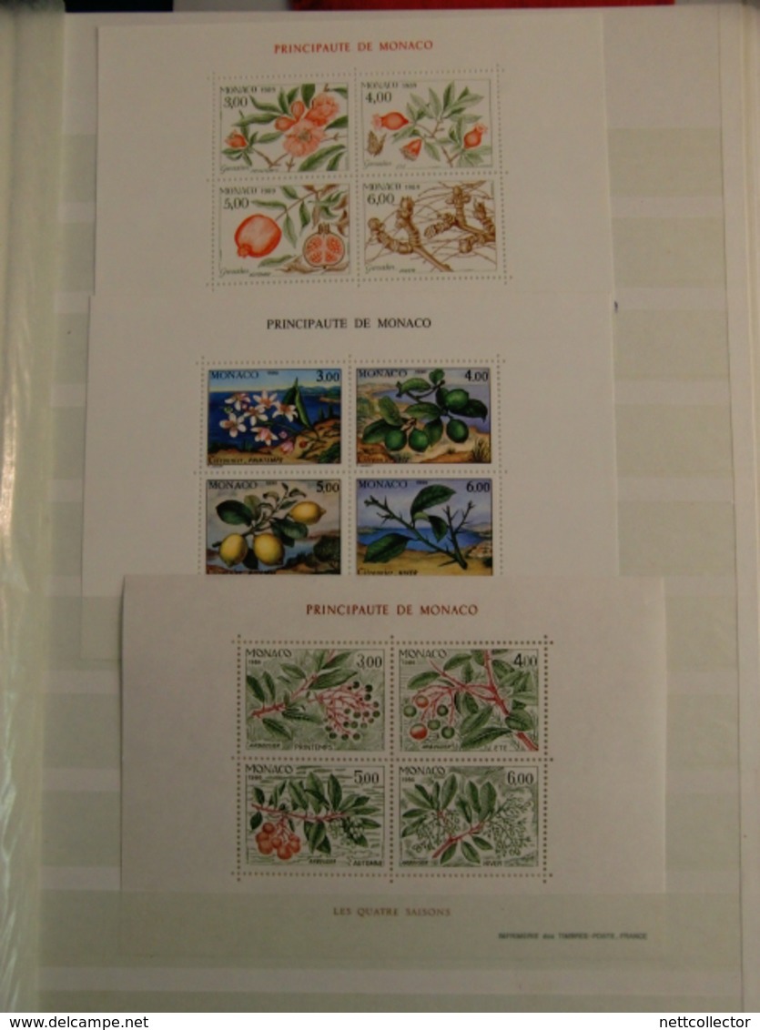 TB COLLECTION MONACO & ANDORRE TIMBRES ANCIENS / SEMI- MODERNES / MODERNES