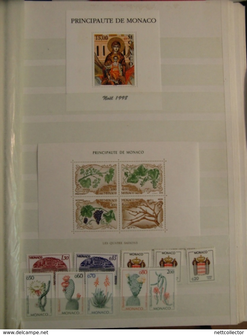 TB COLLECTION MONACO & ANDORRE TIMBRES ANCIENS / SEMI- MODERNES / MODERNES