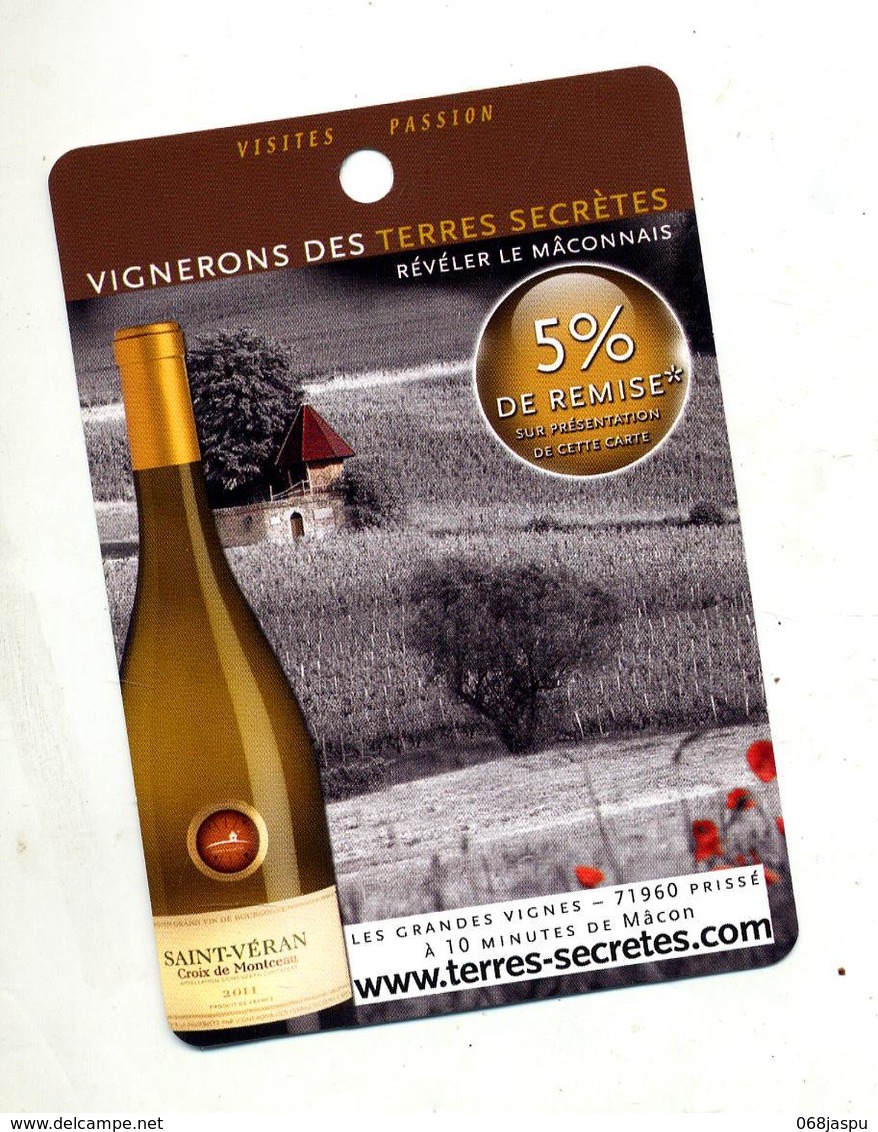 Fiche Passion Vigneron Terres Secretes - Publicités