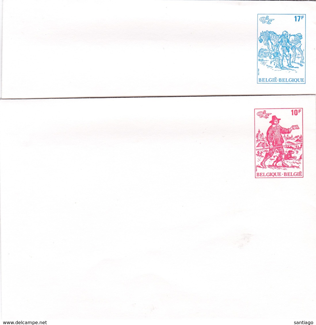 Belgica '82 / Omslag 21 & 22 Nieuw - Internationale Antwoordcoupons