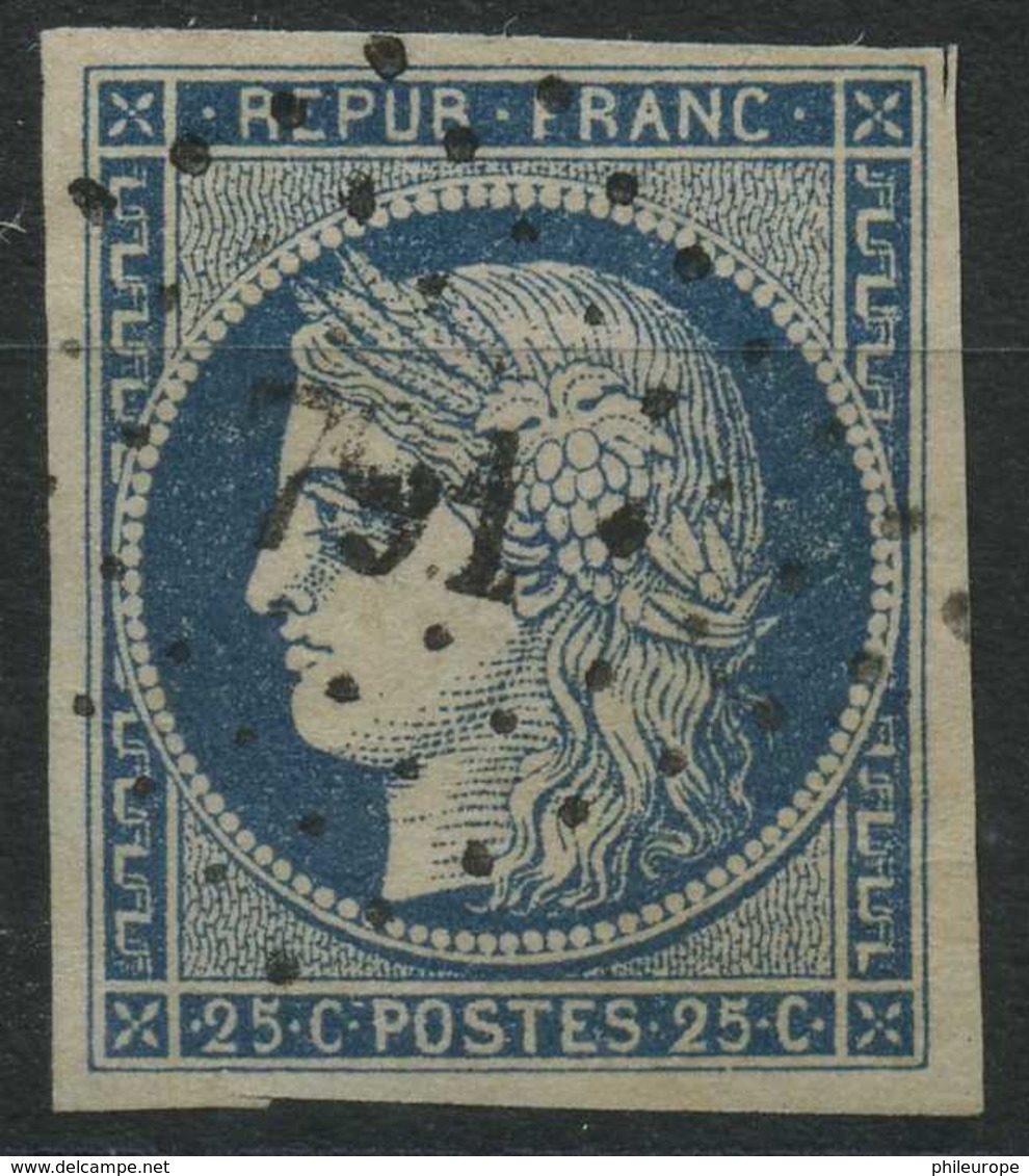 France (1849) N 4 (o) - 1849-1850 Ceres