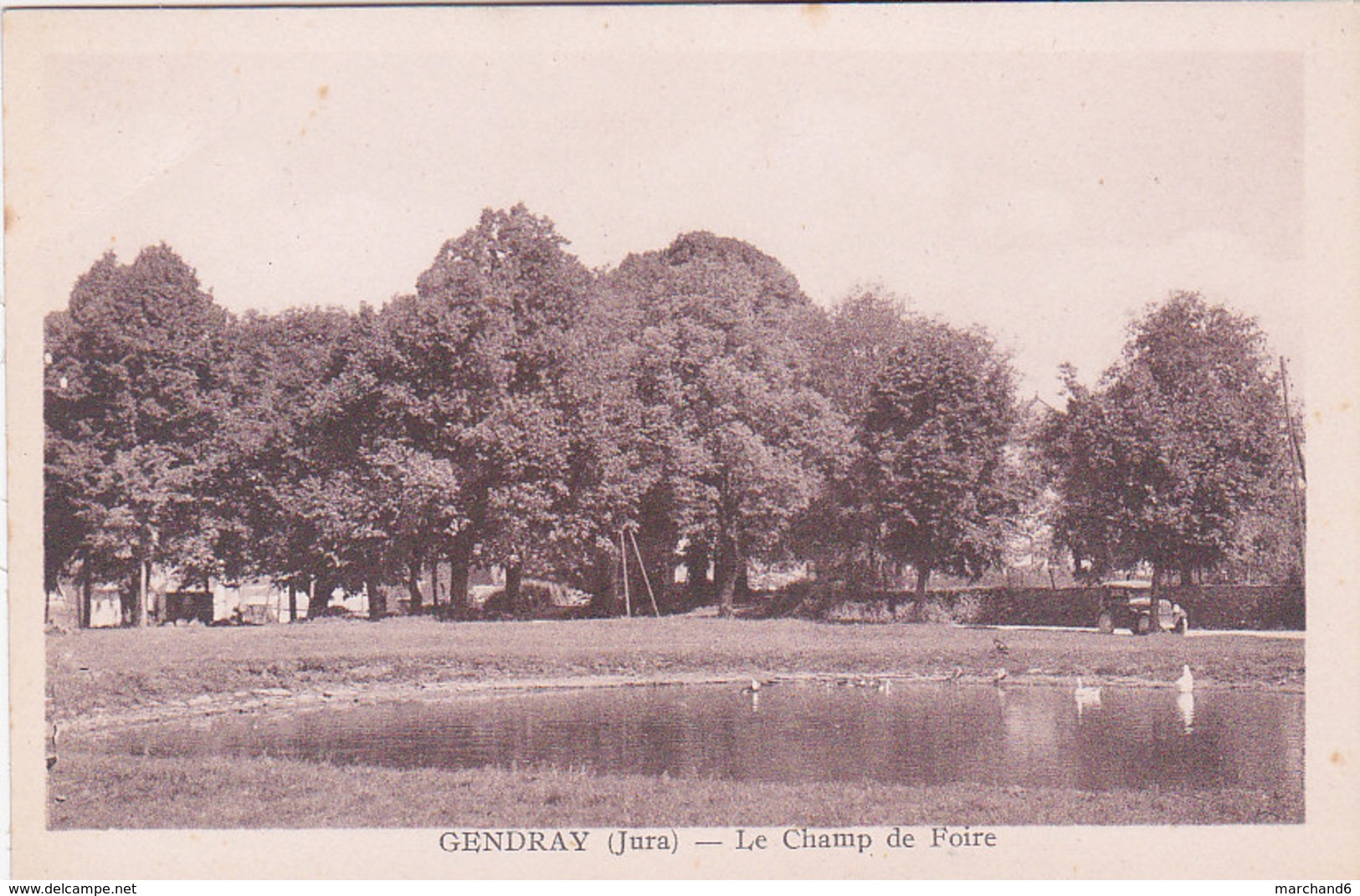 Jura Gendrey Le Champ De Foire éditeur Cliché Karrer - Gendrey