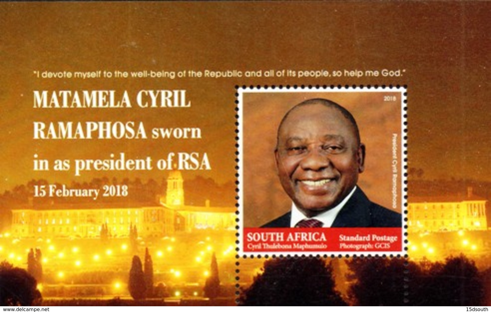 South Africa - 2018 President Ramaphosa MS (**) - Nuovi