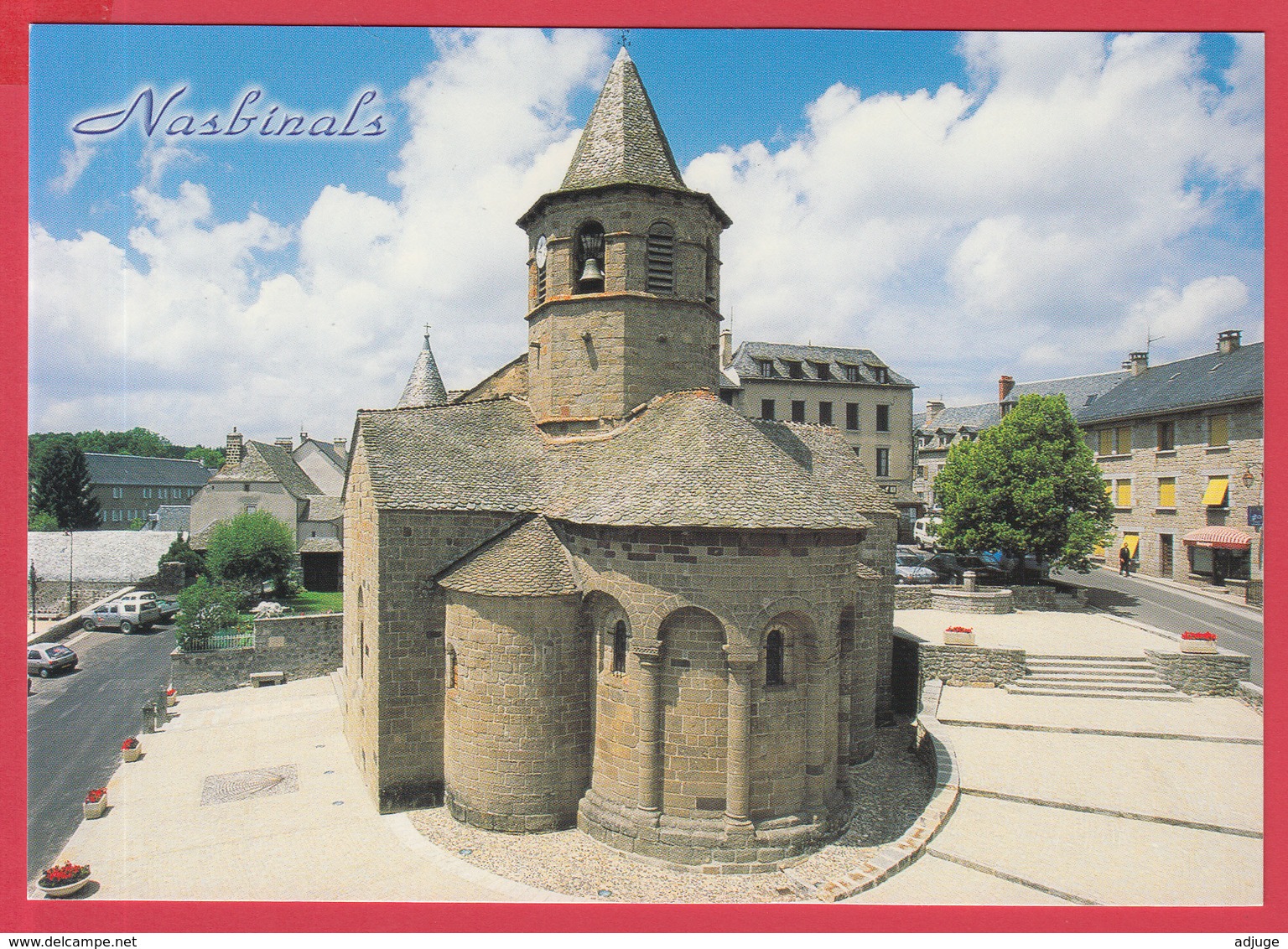 CPM-48-AUMONT-AUBRAC -Eglise Saint-Etienne* SUP**2 SCANS - Aumont Aubrac