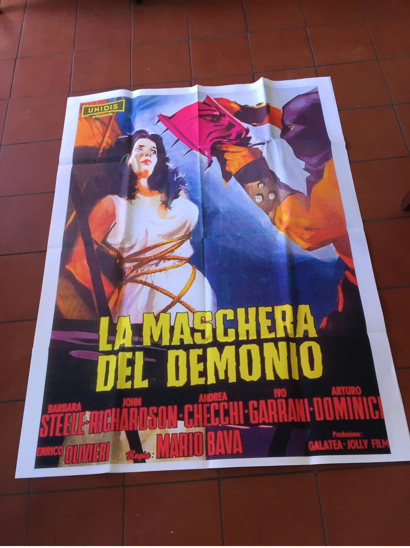 Manifesto La Maschera Del Demonio Mario Bava Gotico Horror - Manifesti & Poster