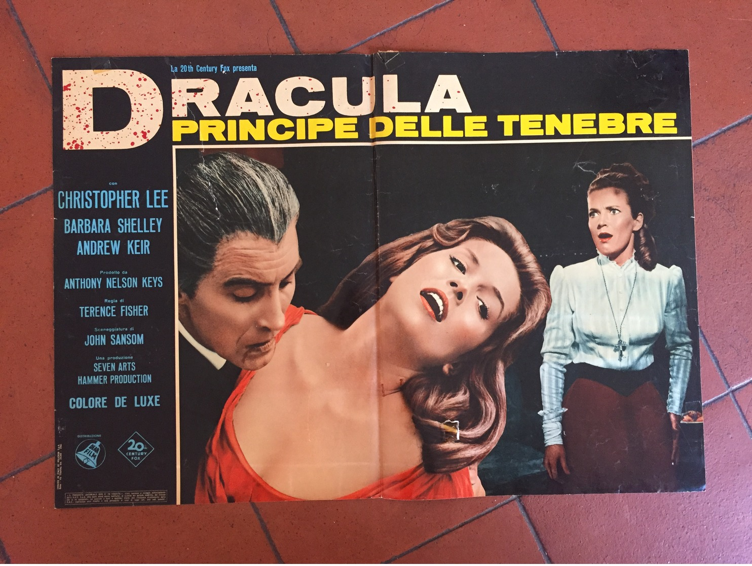 Dracula Horror Foto Busta Locandina Manifesto - Altri & Non Classificati