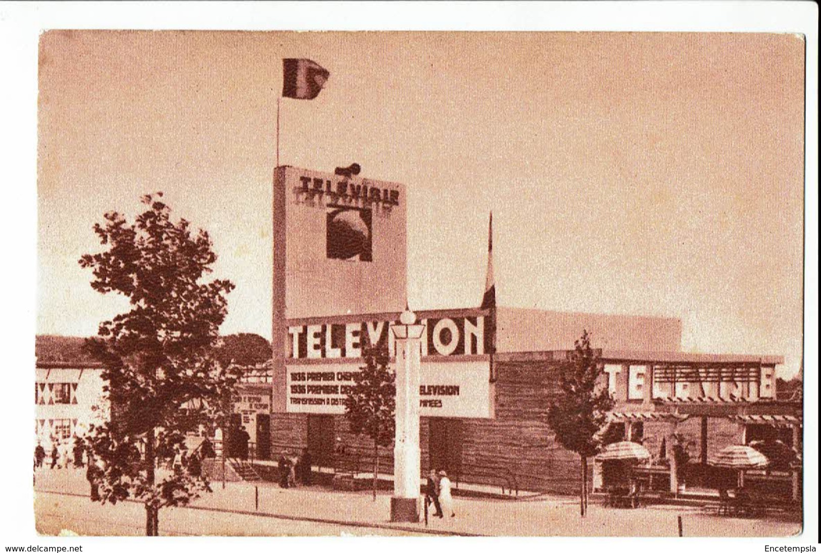 CPA Carte Postale- BELGIQUE -Bruxelles -Exposition De 1935-Palais De La Télévision-S2670 - Universal Exhibitions