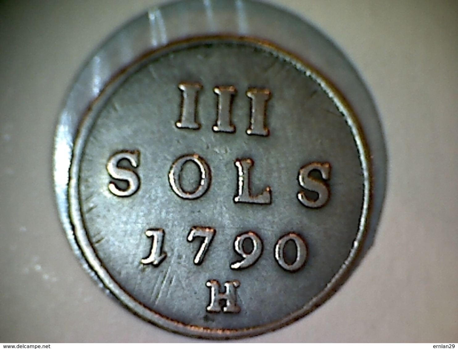 Luxembourg III ( 3 ) Sols 1790 - Luxembourg