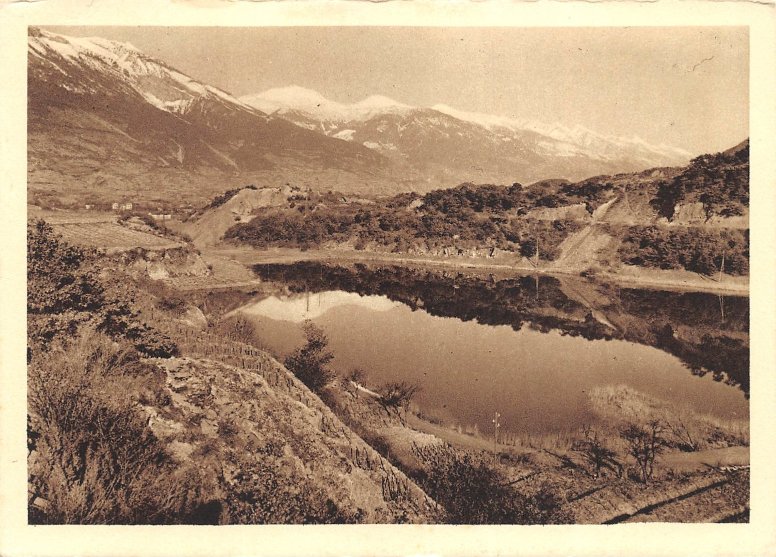 Sierre - Miroir Du Lac De Géronde - Sierre