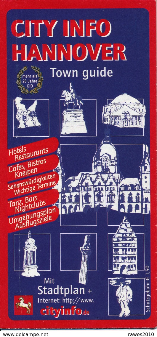 BRD Hannover 2003 City Info Mit Stadtplan - Altri & Non Classificati