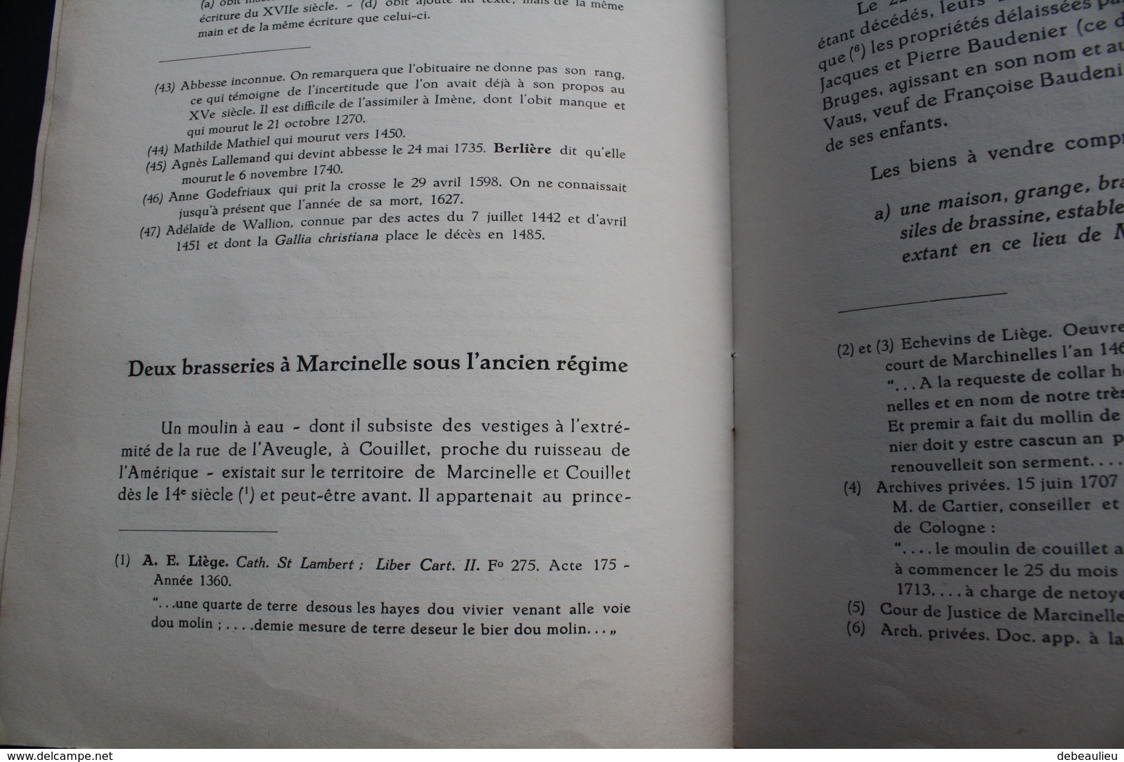 Jean Onckelin, onzième abbé d'Aulne, Marie-Barbe Demaret, accusée de magie, Trazegnies, Marcinelle, Thuin+Salzinnes