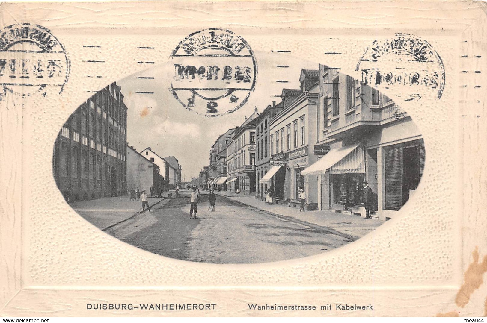 ¤¤   -   ALLEMAGNE   -  DUISBOURG-WANHEIMERORT   -  Wanheimerstrasse Mit Kabelwerk   -  ¤¤ - Duisburg