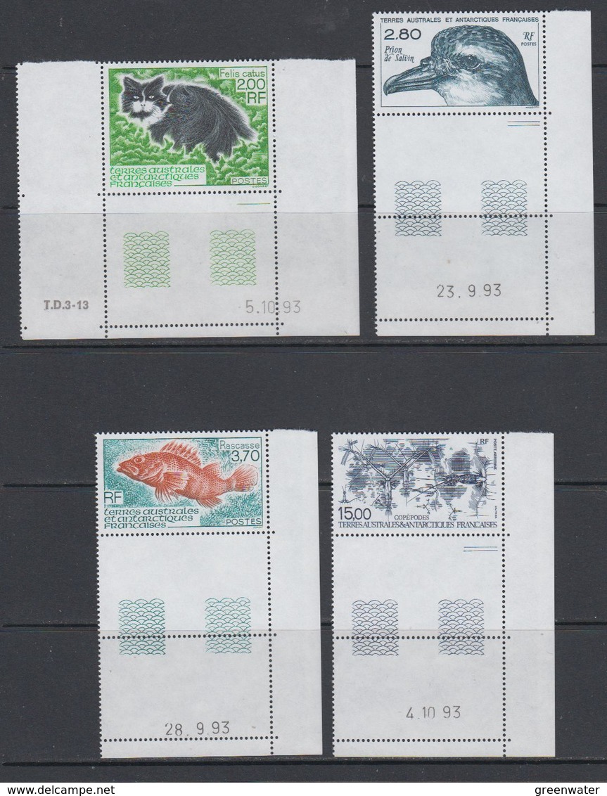 TAAF 1994 Animals 4v (corner, Printing Date)** Mnh (40893F) - Ongebruikt