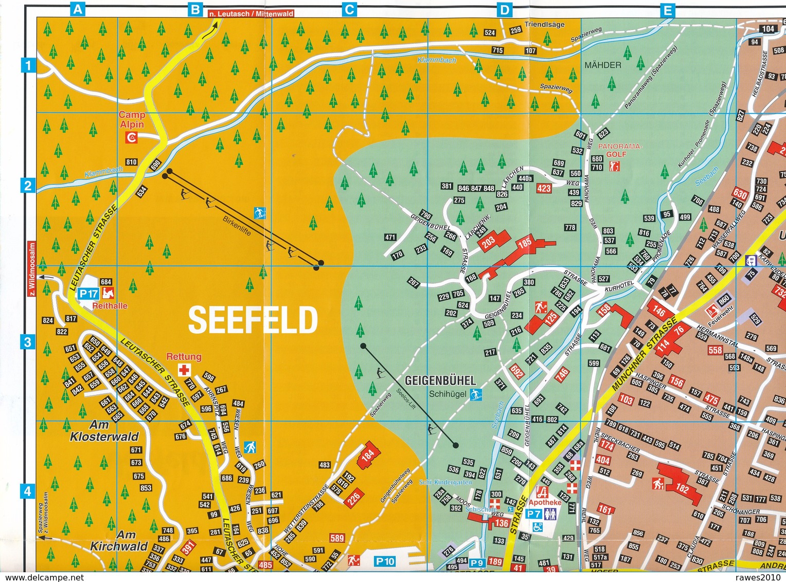 Österreich Seefeld 2007 Orts-/Stadtplan - Other & Unclassified