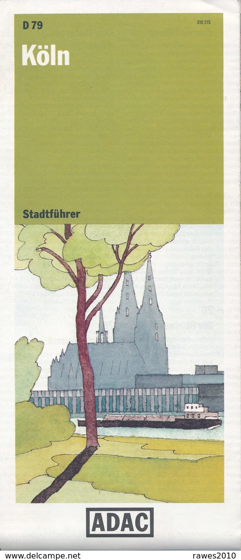 Deutschland Köln Stadtplan ADAC - Cologne