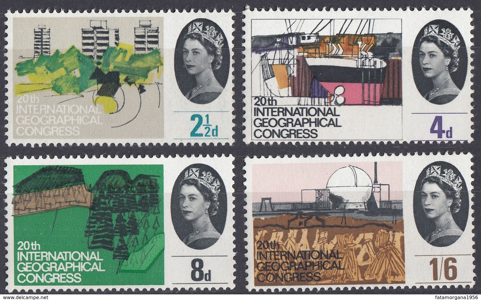 UK - REGNO UNITO - 1964 - Serie Completa Di 4 Valori Nuovi MNH Yvert 387/390. - Nuevos