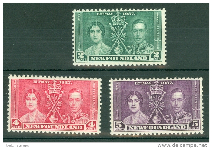 Newfoundland: 1937   Coronation     MH - 1908-1947