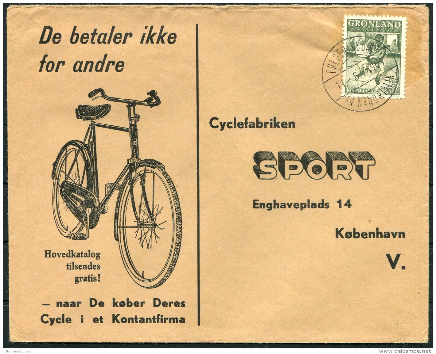 Greenland Cyclefabrikn Sport Cover - Denmark. Cycle Bike - Covers & Documents