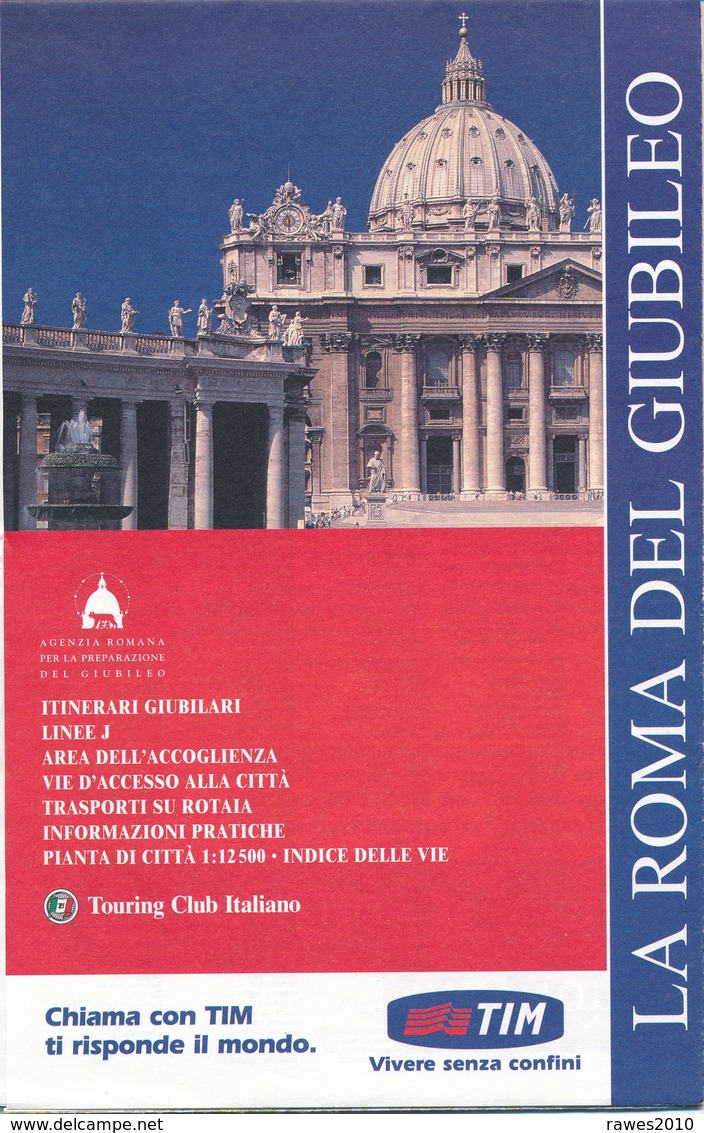 Italien Rom Stadtplan 2000 (italienisch + Englisch) - Rom