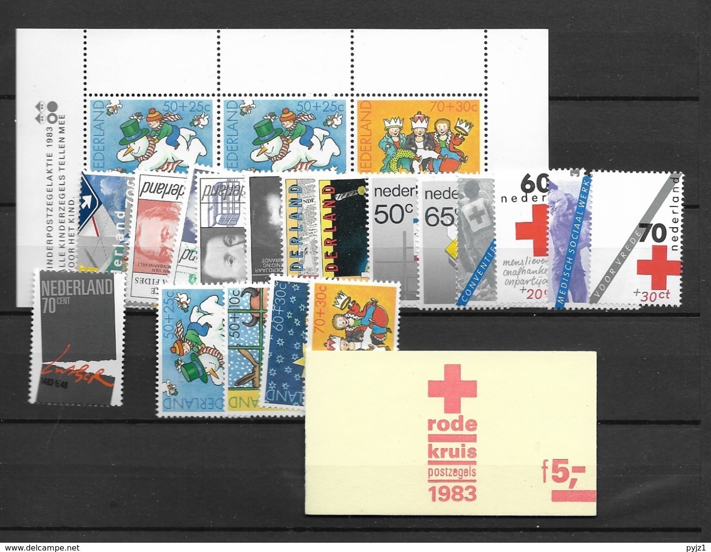 1983 MNH  Netherlands,complete According To Michel Postfris** - Années Complètes