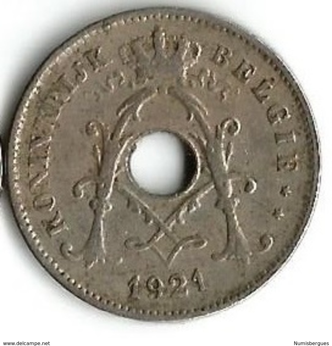 1 Pièce De Monnaie 10 Centimes 1921 Belgique NLD - 10 Centimes