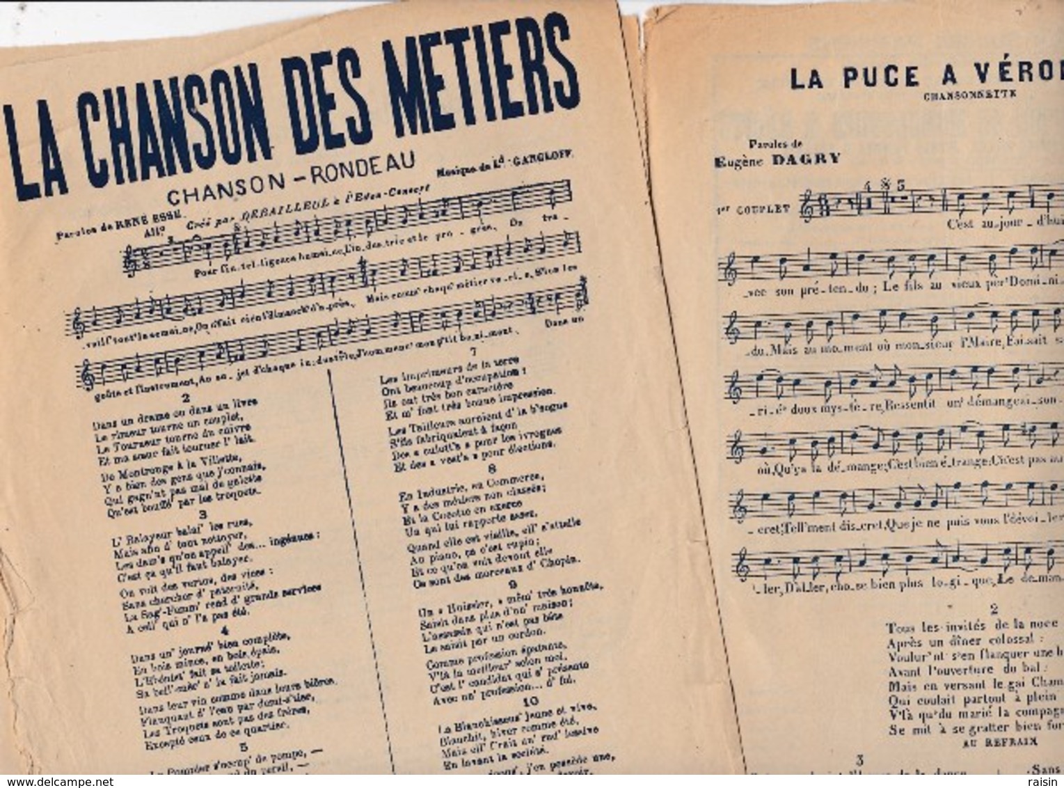 Tout Paris Chante  Julius Jaquinot Coutufon à FoncoutuCompte La D'ssus Tout Le Monde Baisse  Jelly's Nuits De Paris - Autres & Non Classés