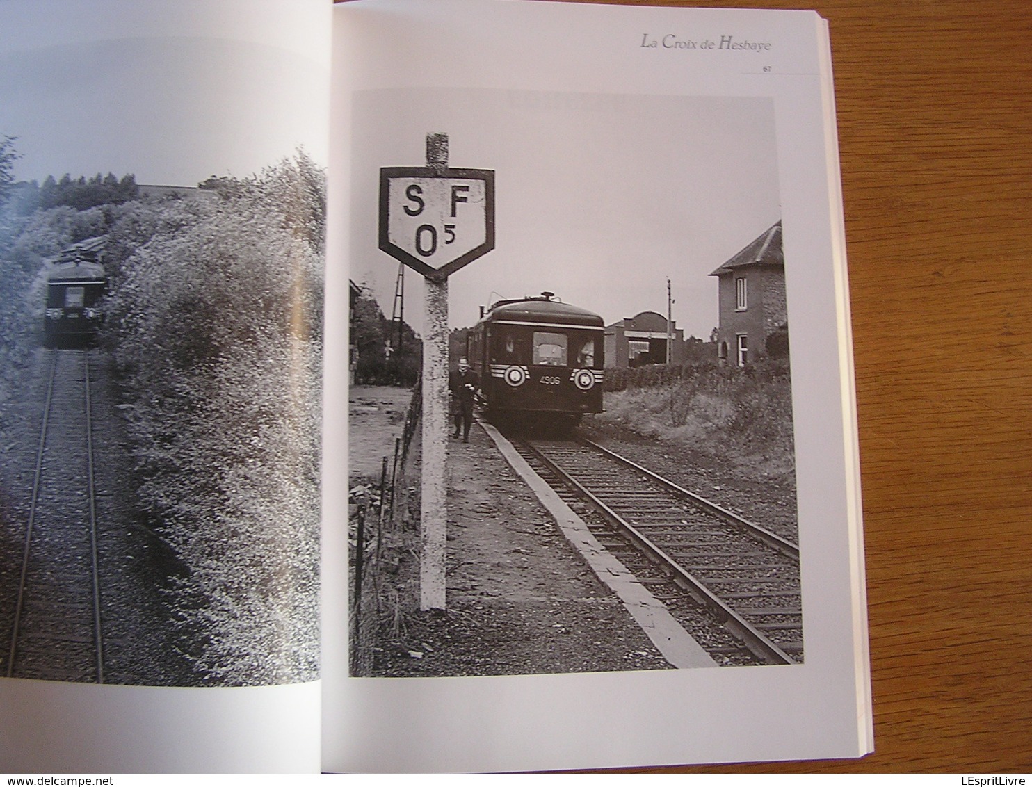 LA CROIX DE HESBAYE Régionalisme Chemins de Fer SNCB NMBS Tirlemont Namur Vedrin Ramillies Gembloux Jodoigne Orp Perwez