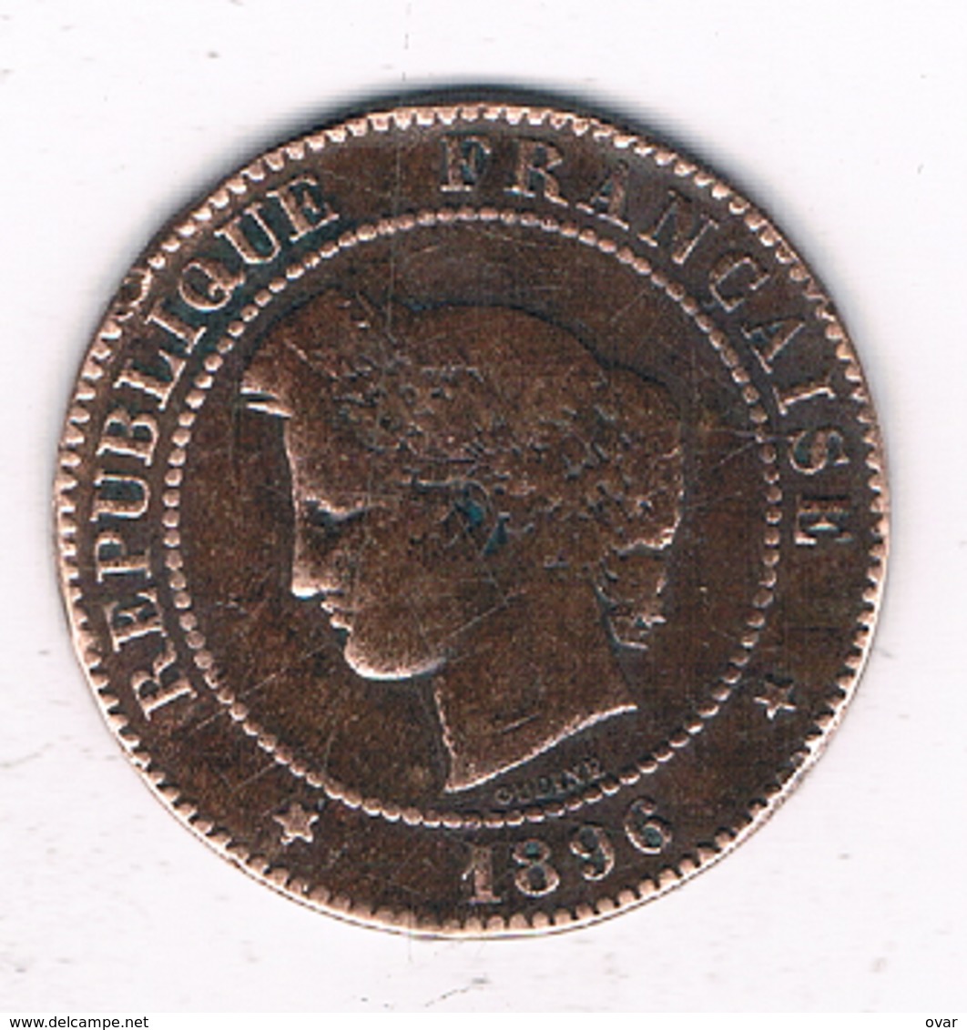 5 CENTIMES 1896 AFRANKRIJK /6614/ - Autres & Non Classés