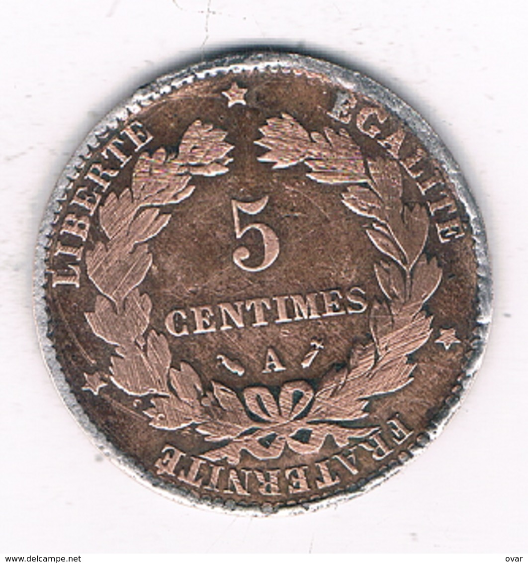 5 CENTIMES 1896 AFRANKRIJK /6614/ - Autres & Non Classés