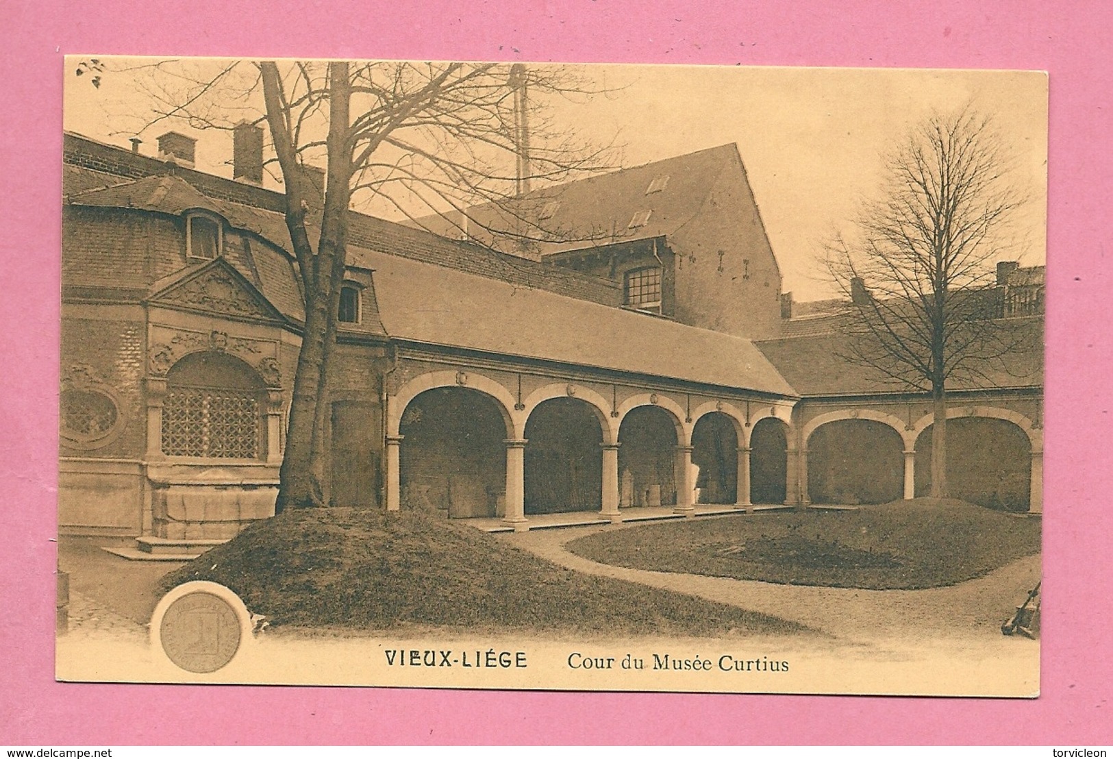 C.P. Liége  = Vieux  Liège : Cour  Du  Musée Curtius - Luik