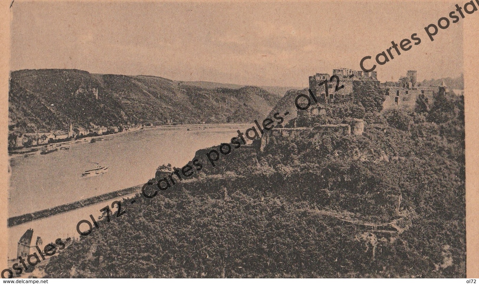 CPSM - Allemagne > Rhénanie-Palatinat > Ruine Rheinfels - St. Goar