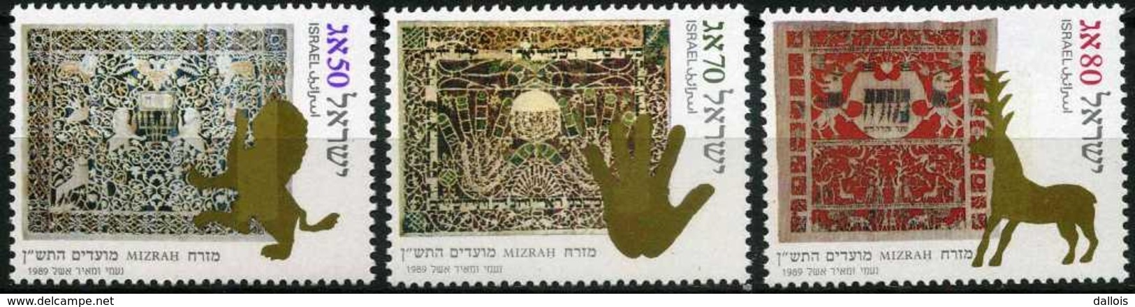 Israel - 1989 - Mi 1137-1139 MNH - Neufs - Unused Stamps (without Tabs)