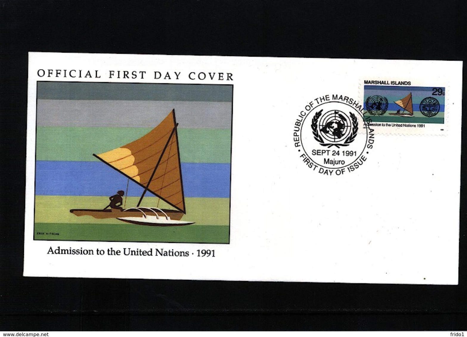 Marshall Island  1991 Admission To The United Nations  FDC - Marshall Islands