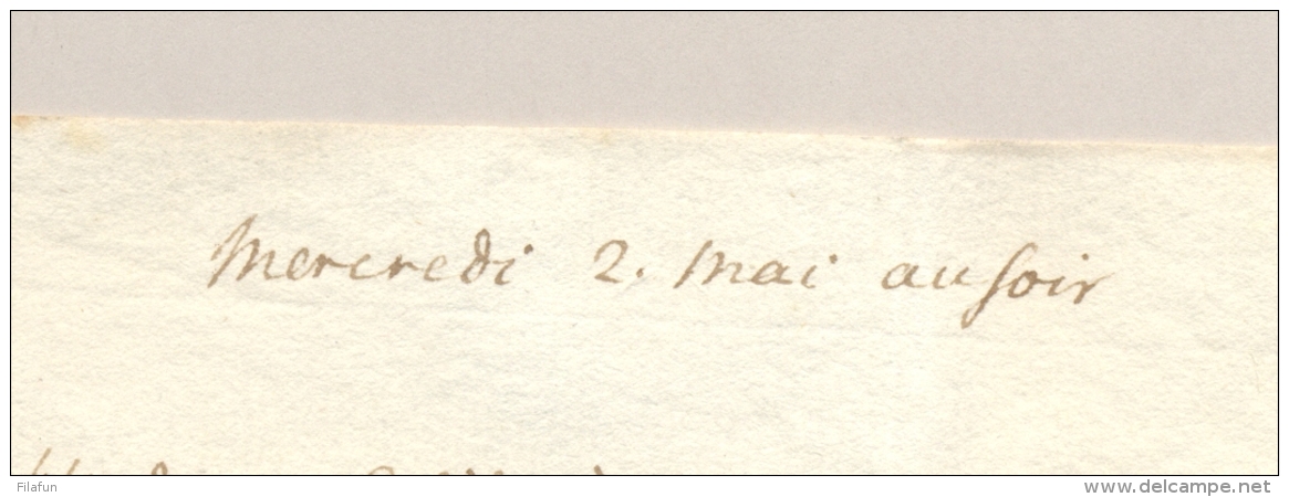 Nederland - 1781 - 'sHAAGE En 3S-stempel Op Complete Vouwbrief Naar Amsterdam - ...-1852 Precursores