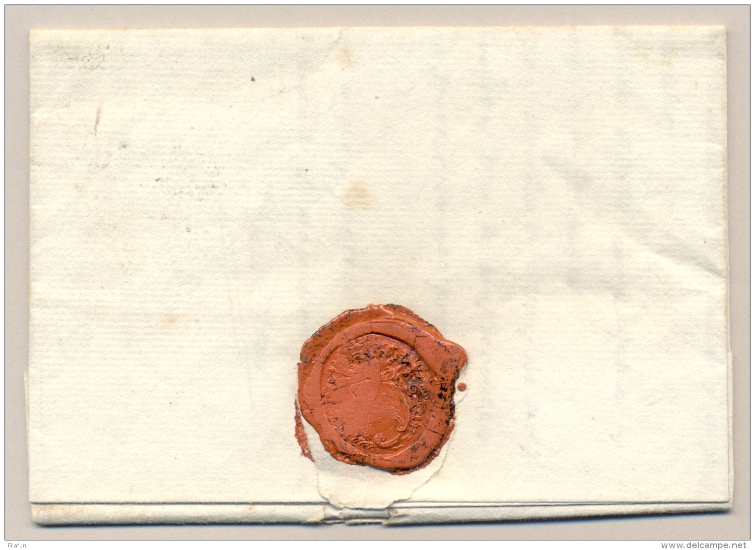 Nederland - 1781 - 'sHAAGE en 3S-stempel op complete vouwbrief naar Amsterdam