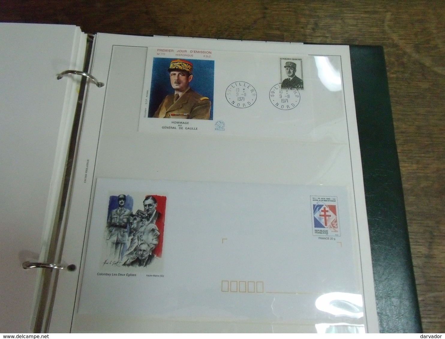 Collection / Général Charles De gaulle ; divers timbre oblitérés, enveloppes , feuille ** , et timbres neuf ** MNH TB