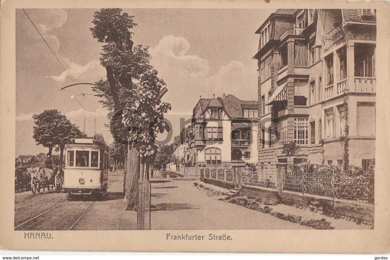 Germany - Hanau - Frankfurter Strasse - Strassenbahn - Tram - Tramway - Carriage - Hanau